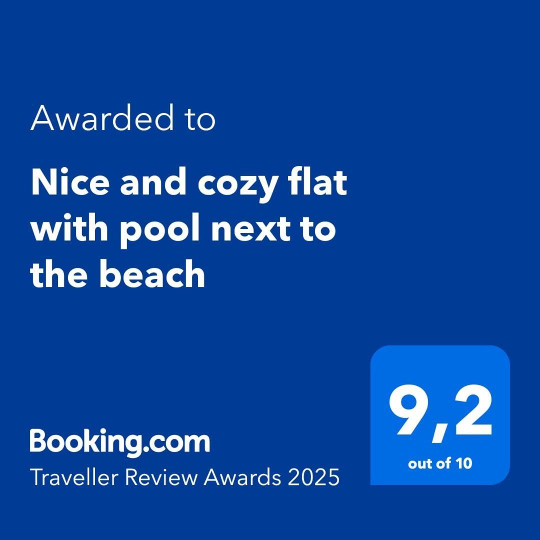 Nice And Cozy Flat With Pool Next To The Beach El Albir Exterior photo